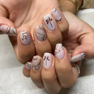 ネイル NORA nail UMEDA MAIのネイルデザイン