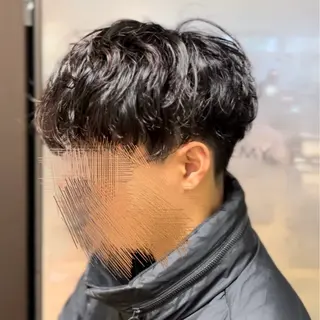 パーマ メンズ みな🫧艶カラー /似合わせカットのヘアスタイル