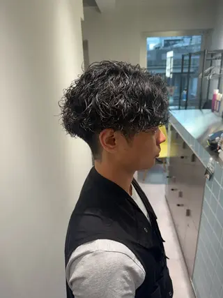 ショート パーマ パーマ特化美容師 佐藤壮流のヘアスタイル