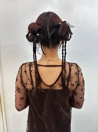 ロング GiseL博多筑紫口 杏実のヘアスタイル