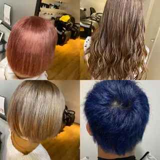 ミディアム カラー ヘアアレンジ メンズ 久米 治仁のヘアスタイル