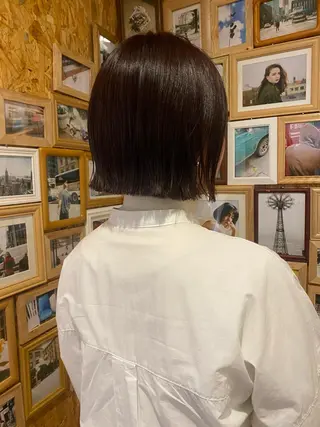ショート カラー ダメージレスサロン✨ kayo🌱のヘアスタイル