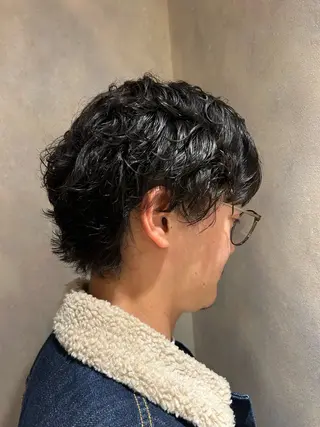パーマ メンズ 横浜カラー/ブリーチ 💭SAKI💫のヘアスタイル