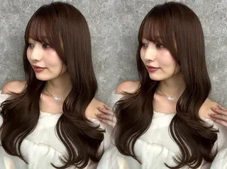 ロング カラー 🍒さき🍒大宮/ 透明感カラーのヘアスタイル