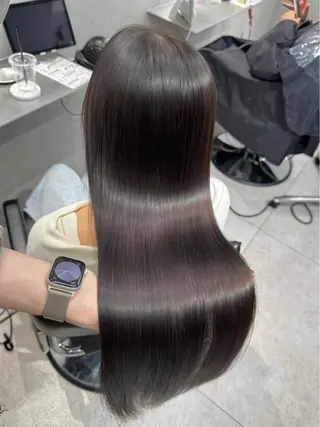 ロング 🫧縮毛矯正🫧 髪質改善RIKU🫧のヘアスタイル