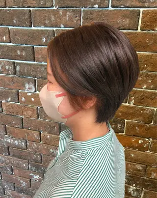 ショート カラー 🌷-5歳を実現 梅田その子🌷のヘアスタイル