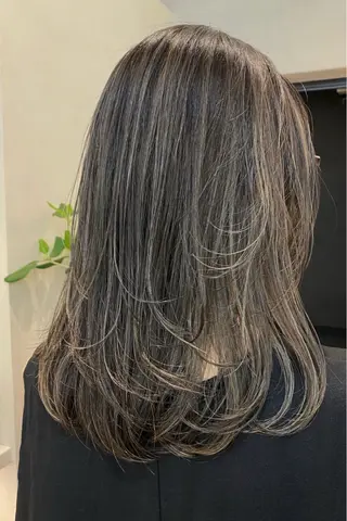 ミディアム カラー 艶カラー/ヘアセット 着付け ふうか 渋谷のヘアスタイル