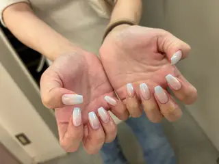 ネイル Mai :矢場町 ニュアンス🌿アートのネイルデザイン