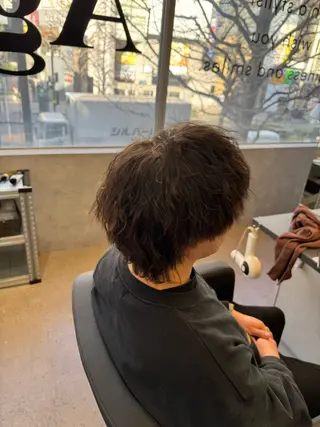 メンズ Sakura/ ショート・レイヤーのヘアスタイル