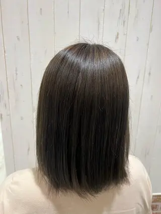 ミディアム カラー FANスタイリスト Ⓜ️EIのヘアスタイル