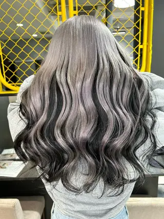 セミロング カラー Giselハヤシ ケンタのヘアスタイル