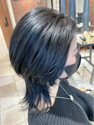 ショート カラー 《インナーカラー》 YAMADAのヘアスタイル