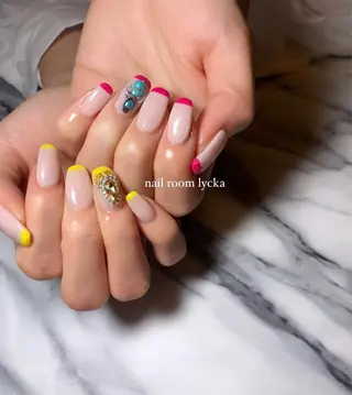 ネイル ネイルルームリッカ 𝐦𝐚𝐲𝐮のネイルデザイン