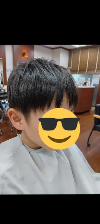キッズ ショート メンズ ホリウチ リョウコのヘアスタイル