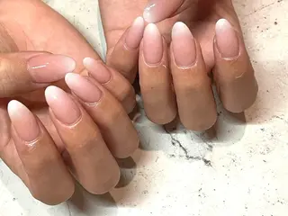 ネイル 韓国/ワンホン/長さ 出しつけ放題🎀のネイルデザイン