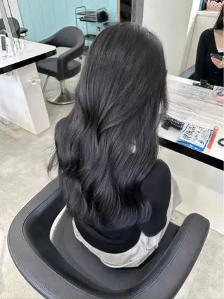 セミロング カラー ⋆✮⋆.透明感カラー sana🧚‍♂️のヘアスタイル