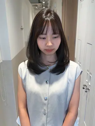 ミディアム SALOWIN本山店 naoのヘアスタイル