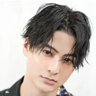 パーマ メンズ特化カットパー マカラー坂田柊のヘアスタイル