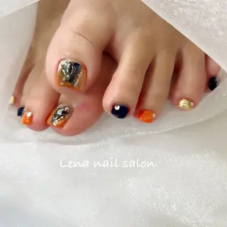 ネイル 自爪育成ネイルケア Lena  nailのネイルデザイン