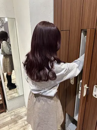 ロング カラー 丸山 心 / 艶カラーのヘアスタイル