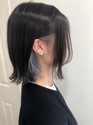 ショート カラー MIOベージュカラー 柔らかいカラーのヘアスタイル