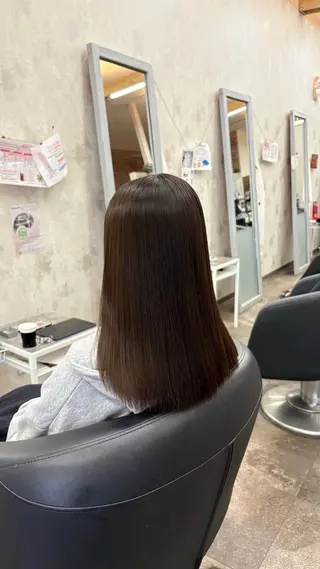 ロング パーマ lua店 Yugo(河野有吾)のヘアスタイル