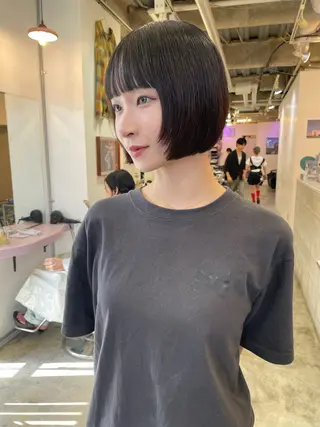 ショート nessヤマサキ リュウタのヘアスタイル