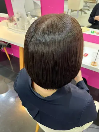 ショート カラー 🎀暖色カラー🤍 レイヤーカット🎀のヘアスタイル