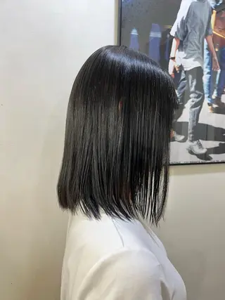 ミディアム カラー miyuki✴︎ /原宿美容室のヘアスタイル
