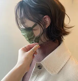 ショート 本間 結衣のヘアスタイル