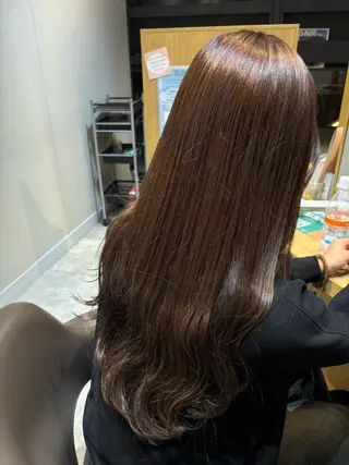 カラー 柏木 彩夏のヘアスタイル