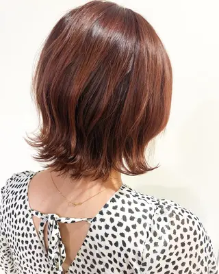 ミディアム 夜23時まで予約🉑 reverieあきらのヘアスタイル