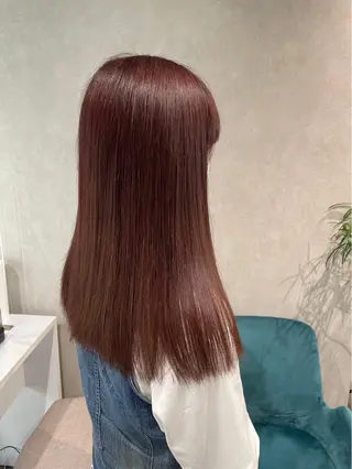 カラー 透明感カラー🫧🎀 まりなのヘアスタイル