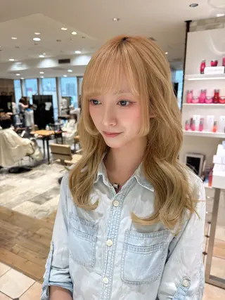 ロング 新宿/レイヤー 透明感🎨田嶋翔真のヘアスタイル