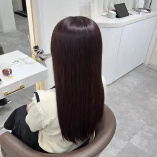 ロング カラー 艶髪カラー・縮毛矯正 ・レイヤーAsunaのヘアスタイル