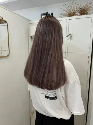 ロング カラー kakeru/ ミディアムレイヤーのヘアスタイル