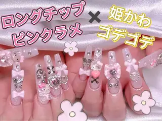 ネイル 長さだし専門店 M2 rikaのネイルデザイン