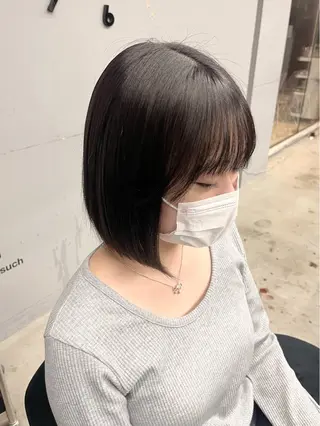 ショート 盛れる透けカラー🎀 似合わせ/uiのヘアスタイル