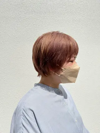 ショート カラー ヘアアレンジ 「sumi」 AMIのヘアスタイル