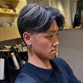 カラー メンズ 甲斐 瑞稀のヘアスタイル
