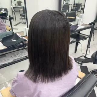 ショート カラー パーマ ヘアアレンジ メンズ キッズ ネイル マツエク・マツパ アイブロウ mona/ ストレートスタイル✨のヘアスタイル