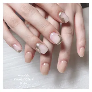 ミディアム ネイル 🐾enen style 🐾のネイルデザイン