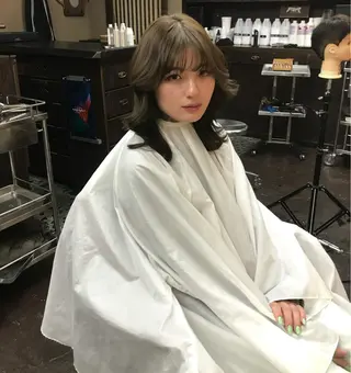 カラー ⭐︎ akariのヘアスタイル
