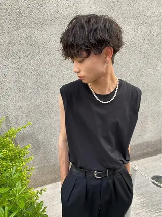 カラー パーマ メンズ SEIGO/カット /メンズパーマ🔥のヘアスタイル