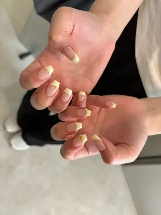 ネイル Mai :矢場町 ニュアンス🌿アートのネイルデザイン