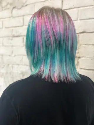 ミディアム カラー welring hair salonのヘアスタイル