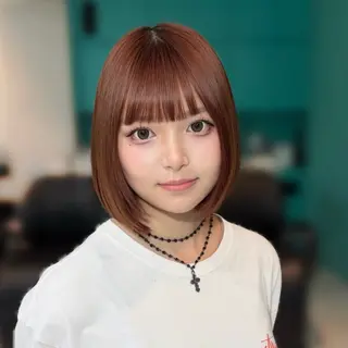 ショート デザインカラー/ ボブ/Natsukiのヘアスタイル