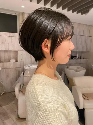 ショート パーマ / ボブ /ショート 谷口 陸のヘアスタイル