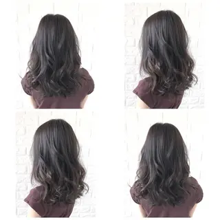セミロング カラー 髪質改善特化KIZU /艶髪研究(京都)のヘアスタイル
