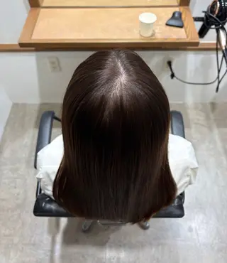 ロング カラー ✨透明感カラー✨ suzuka🫧のヘアスタイル